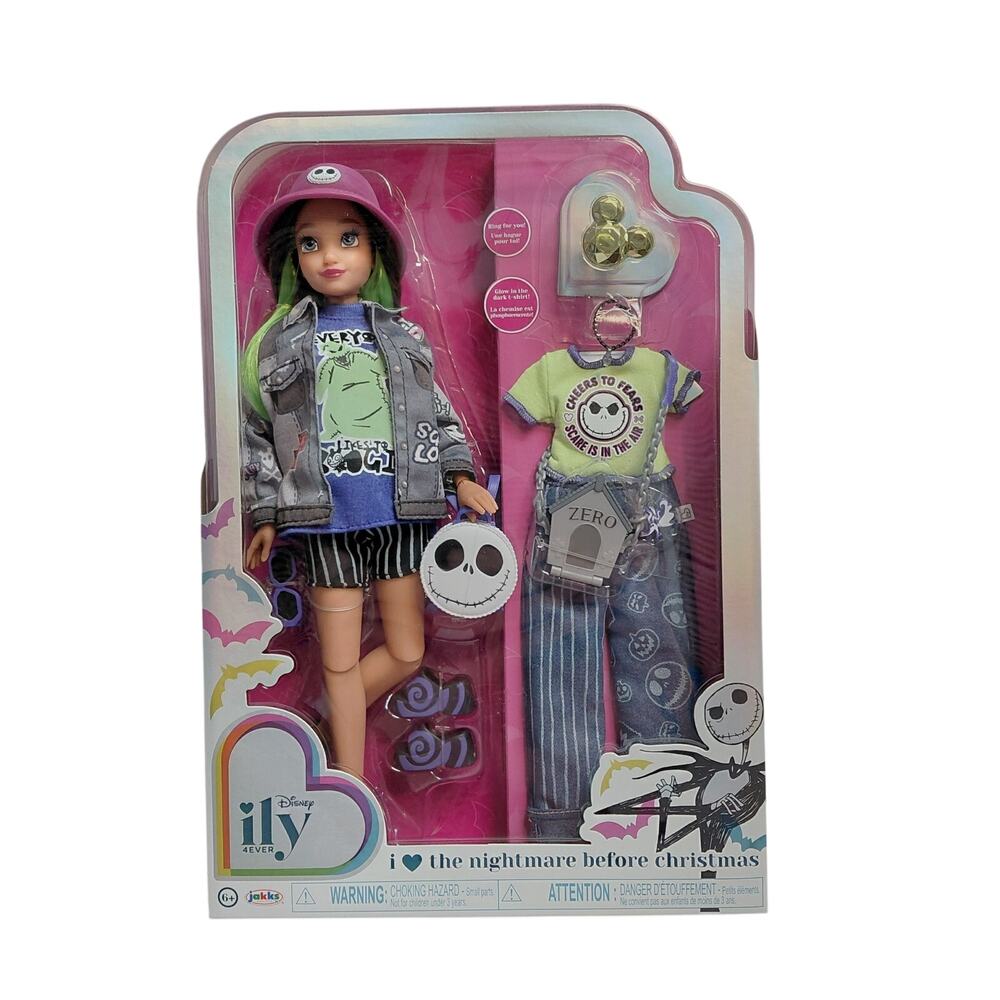 Disney ily 4EVER The Nightmare Before Christmas Jack Skellington Doll Deluxe NIB